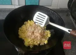 Illustration of how to make pumpkin noodle buns 7