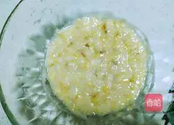 Illustration of how to make banana egg waffles 2