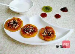 Sesame sweet potato pancake recipe 9