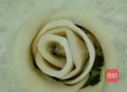 Rose Illustration of how to make flower dumplings 6