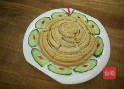 Illustration of how to make sesame donut pancakes 4