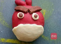 Illustration of how to make Angry Birds steamed buns 7