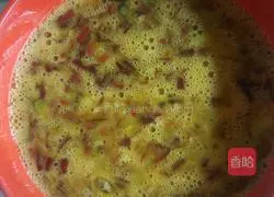 Illustration of how to make spring bud egg cake 3