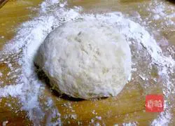 Illustration of how to make hand-made noodles 3