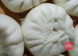 Illustration of how to make kohlrabi (cabbage) (cabbage) (cabbage) vegetarian stuffed buns 9