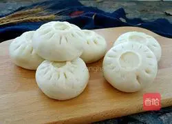 Illustration of how to make leek vegetarian buns 23