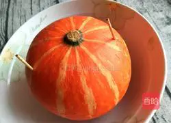 Pumpkin glutinous rice recipe 5