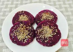 Zhixiang Purple Sweet Potato Cake Recipe Illustration 14