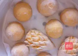 How to make pumpkin sweet steamed buns Illustration 7