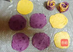 Illustration of how to make rose steamed buns 9