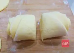 Illustration of how to make sweet potato and rose steamed buns 15
