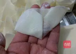 Illustration of how to make shrimp wontons 10