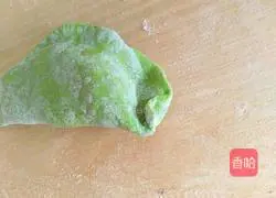 Illustration of how to make lace dumplings 15