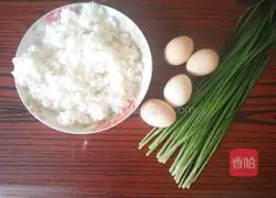 Illustration of how to make egg pancakes 1