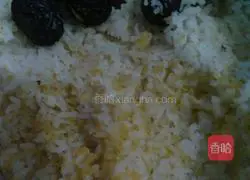 Color Illustration of how to make fried rice 1