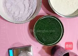 How to make Hydrangea Steamed Buns 3