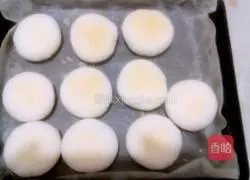 Illustration of how to make mung bean cake 15