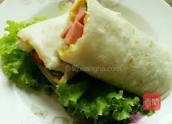 Illustration of how to make pancakes and fruits at home 6