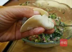 Illustration of how to wrap Liuye dumplings 16