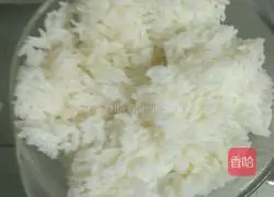 Illustration of three primary color fried rice recipes 5