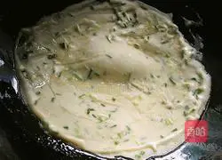 Illustration of how to make wheat paste roast (Hangzhou pancakes) 13