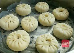 Illustration of how to make cabbage vegetable buns 18