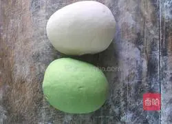 Illustration of how to make jade dumplings 1