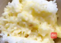 Potato fried rice recipe illustration 5