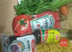 Illustration of Spiral Italian Fried Noodles 1