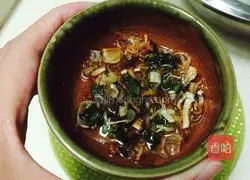 Illustration of how to make noodles with scallion oil (simplified version) 4