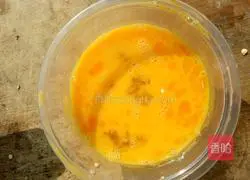 Illustration of home-style egg fried rice 1