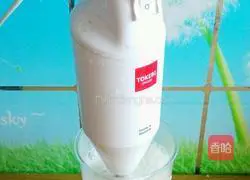 Illustration of how to make banana waffles 2