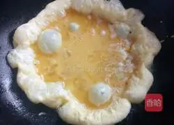 Illustration of how to make ham, vegetable and egg fried rice 5