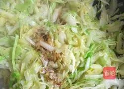 Illustration of how to make vegetarian fried pancakes 4