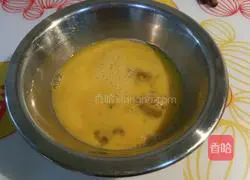 Illustration of making sauce-flavored fried rice 2