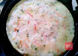 Illustration of how to make three-vegetable pancakes 6