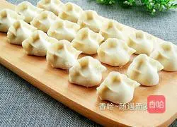 Illustration of how to make fennel dumplings 18