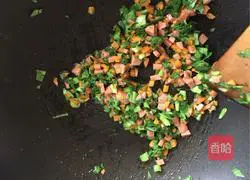 Egg Fried Rice Recipe Illustration 2