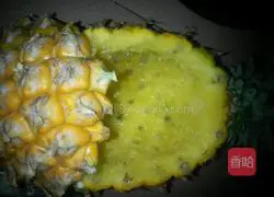 Illustration of how to make wind pear fried rice 2