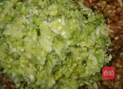 Illustration of making homemade pork stuffed dumplings 2