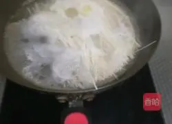 Oyster sauce Illustration of how to make noodles with tomato sauce 2