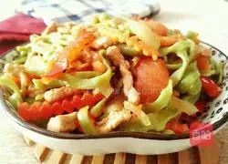 Illustration of how to make fried noodles 14