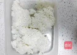 Colorful fried rice, just make do with instructions 1