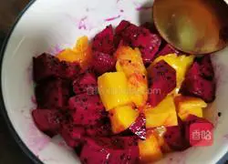 Illustration of how to make glutinous rice dumplings with fruits 16