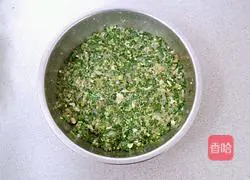 Illustration of how to make leek and pork dumplings 4