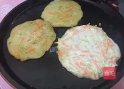 Illustration of how to make pumpkin and egg pancakes 6