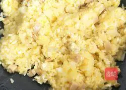  Illustration of how to make egg fried rice 7