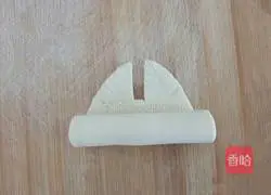 Illustration of how to make small apple steamed buns 11