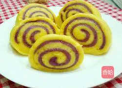 Illustration of how to make double potato steamed bun rolls 13