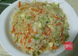 Egg Fried Rice Recipe Illustration 11